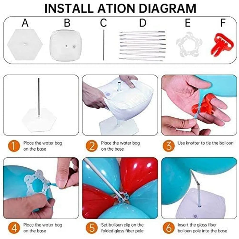 Balloon Arch Support Kit