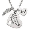 A Piece of My Heart Necklace – Memorial Keepsake Jewelry
