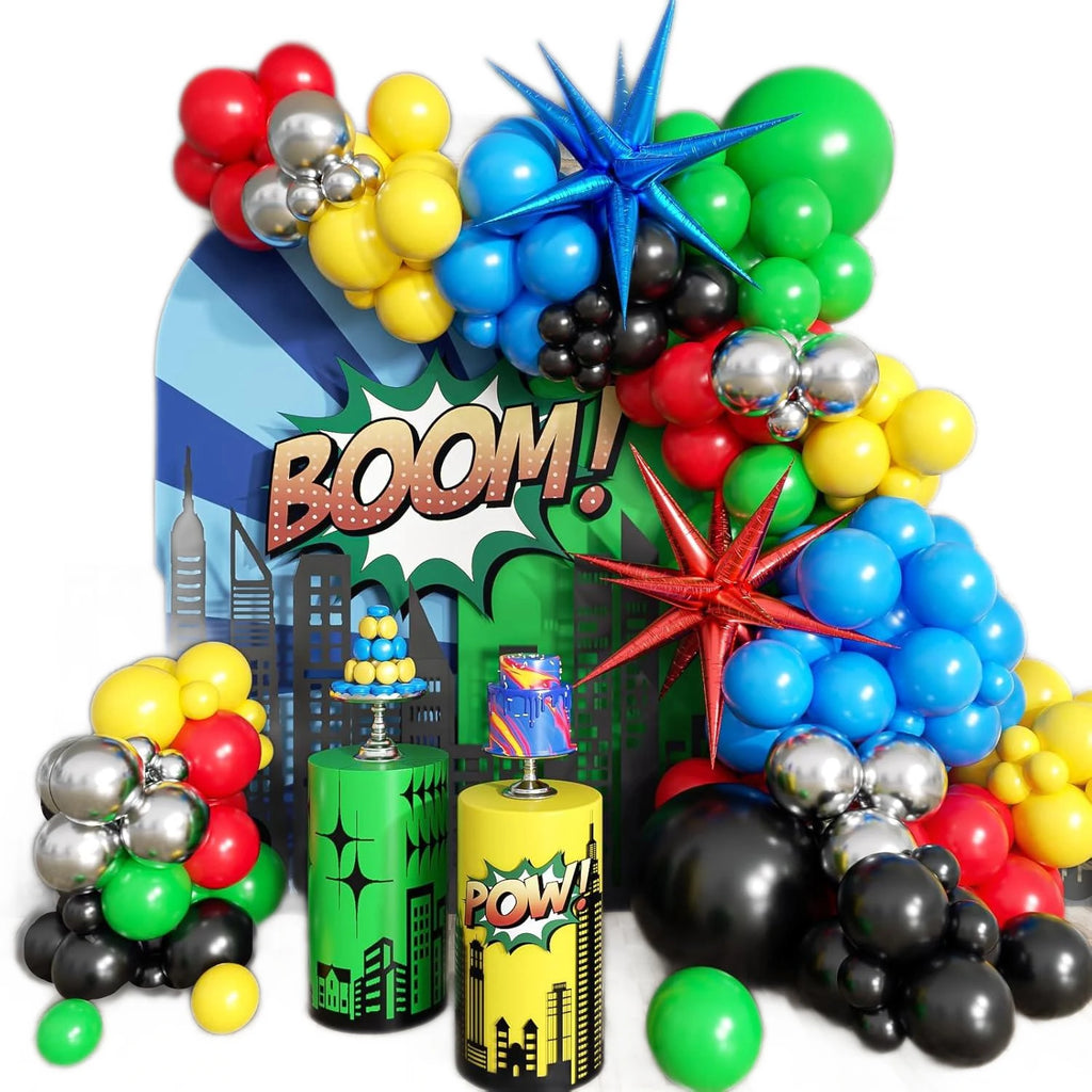 Superhero Balloon Set
