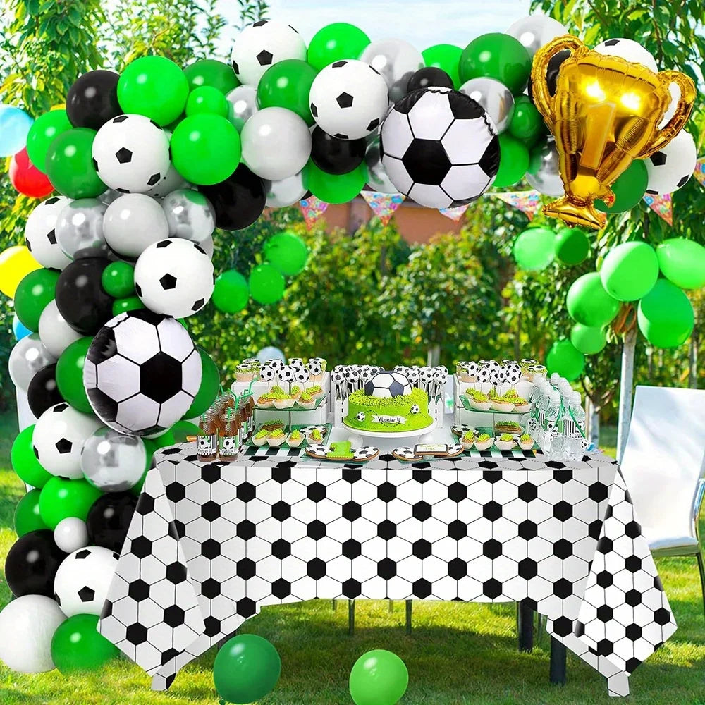 Soccer Themed Birthday Balloon - Kit