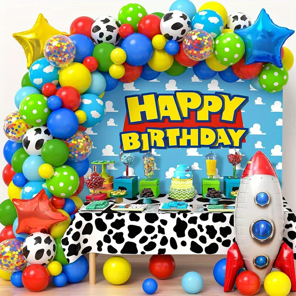 "Toy Story"-like Birthday Ballon Set