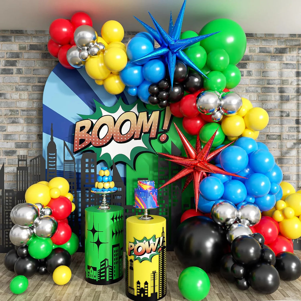 Superhero Balloon Set