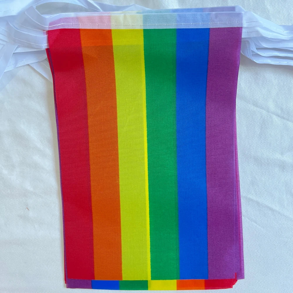 20 Pcs Gay Pride String Flag
