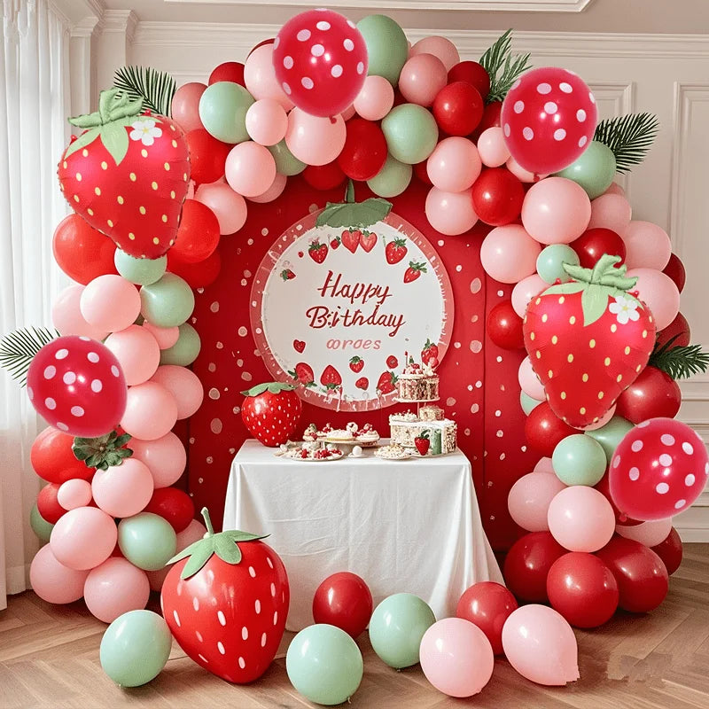 Strawberry Sweet Balloon Set