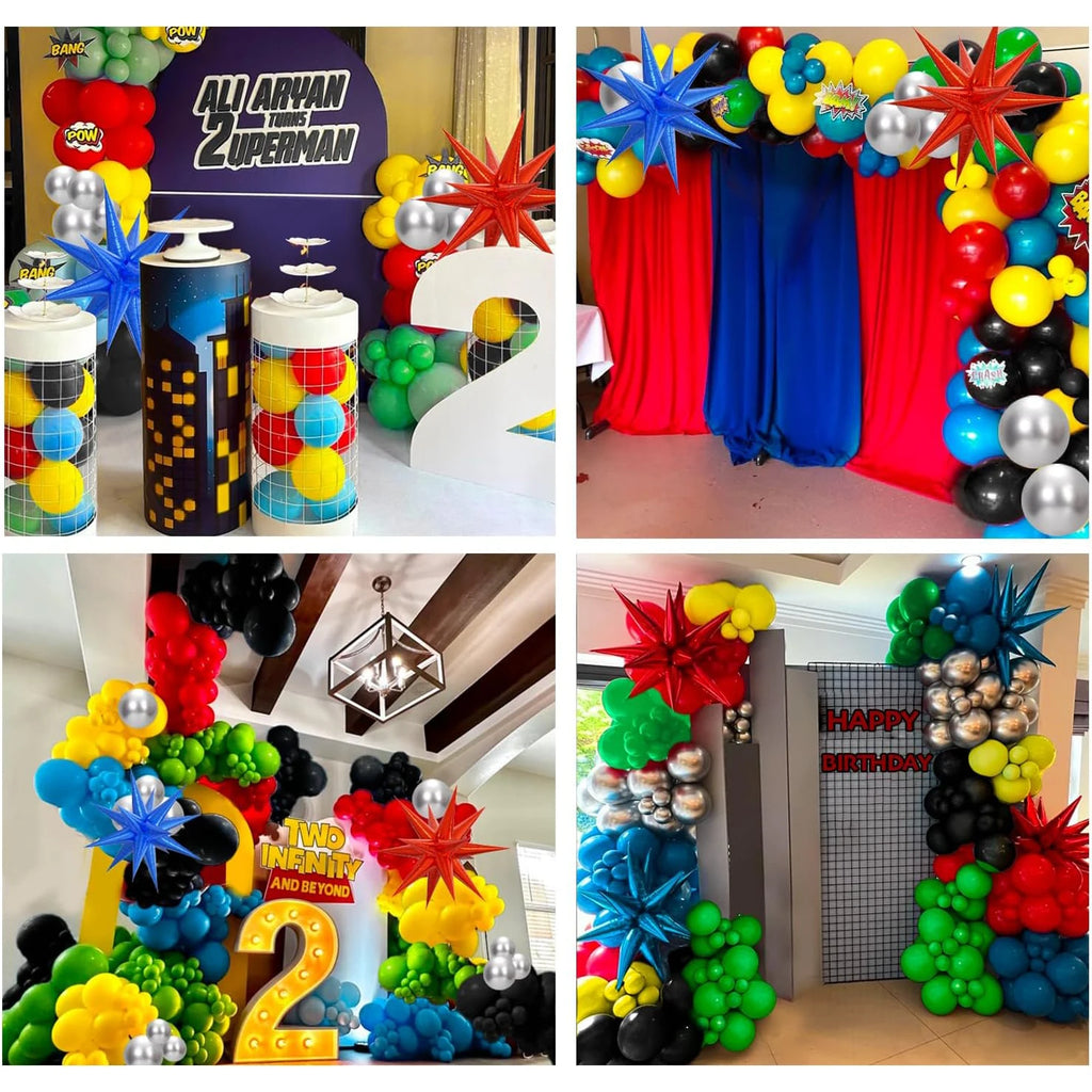 Superhero Balloon Set