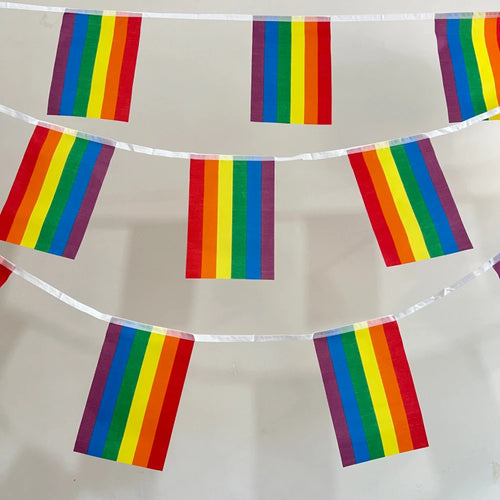 20 Pcs Gay Pride String Flag