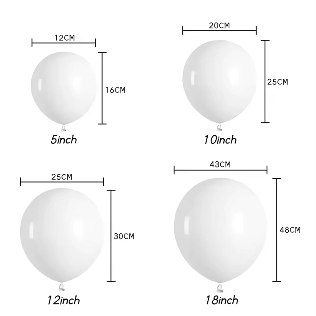 Cloud Blue Balloon Set